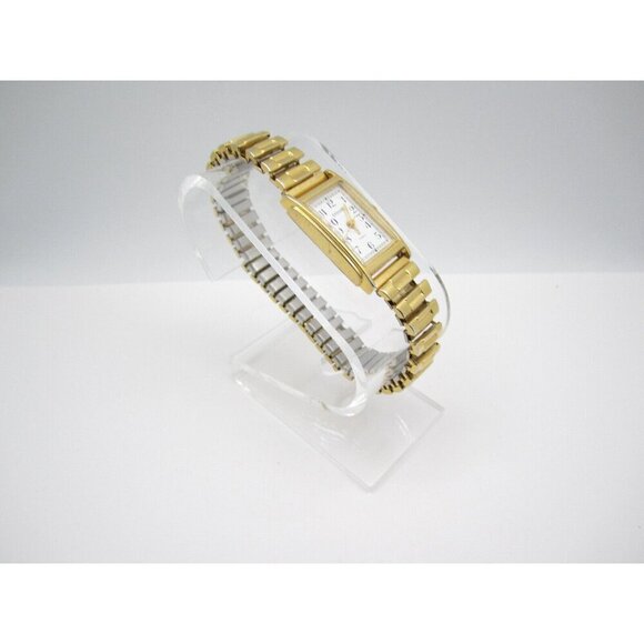 Women Embassy Quartz WR Analog 18mm Tank Watch (H612) "New Battery" - Picture 4 of 10